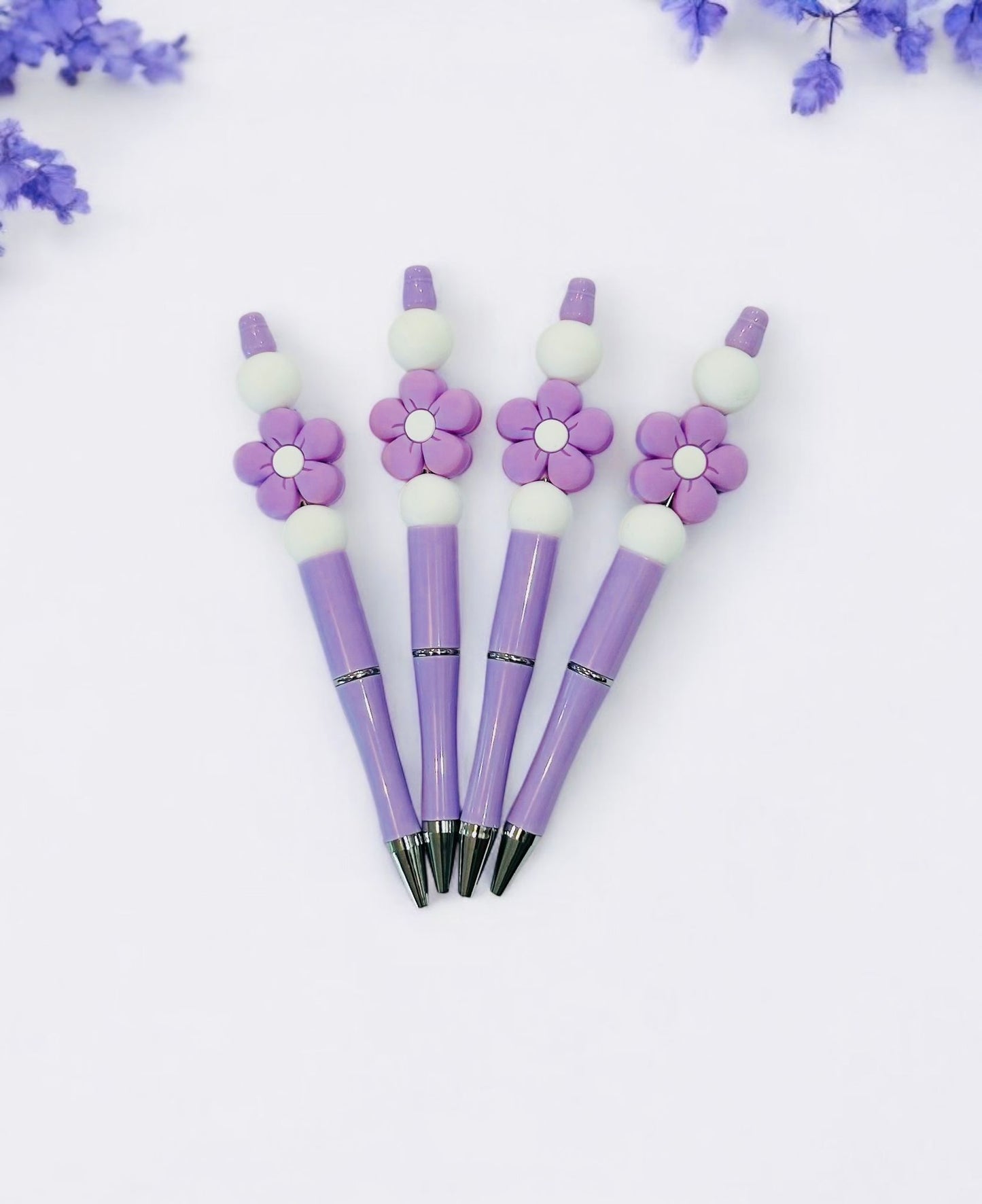 Purple Flower Pen