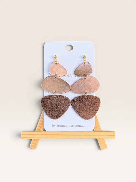 Metallic Brown Pebbles