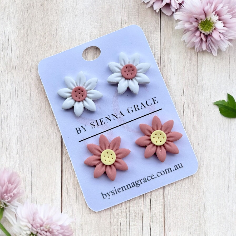 Pastel Blossom Stud Pack - Sienna Sews