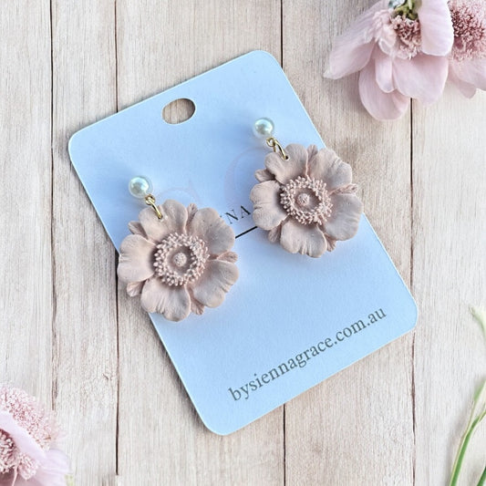 Poppy Dangle Earrings - Sienna Sews