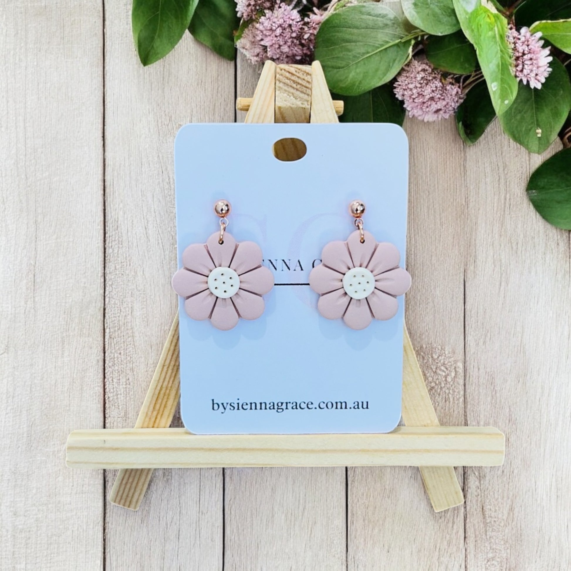 Pastel Flower Earrings - Sienna Sews