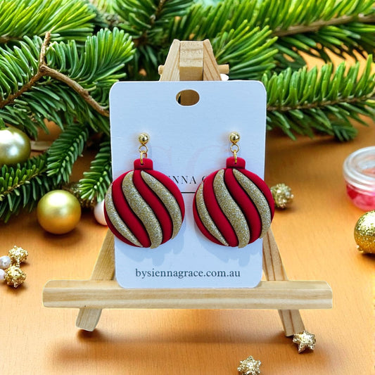 Christmas Bauble Earrings