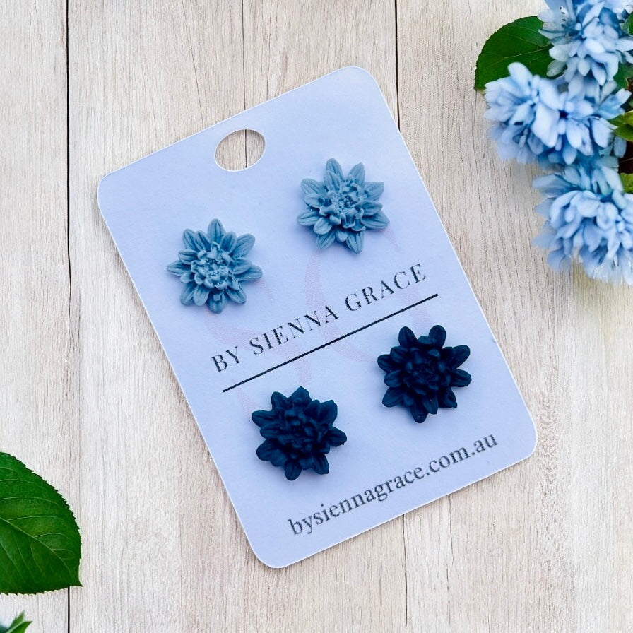 Dahlia Stud Earring Packs - Sienna Sews