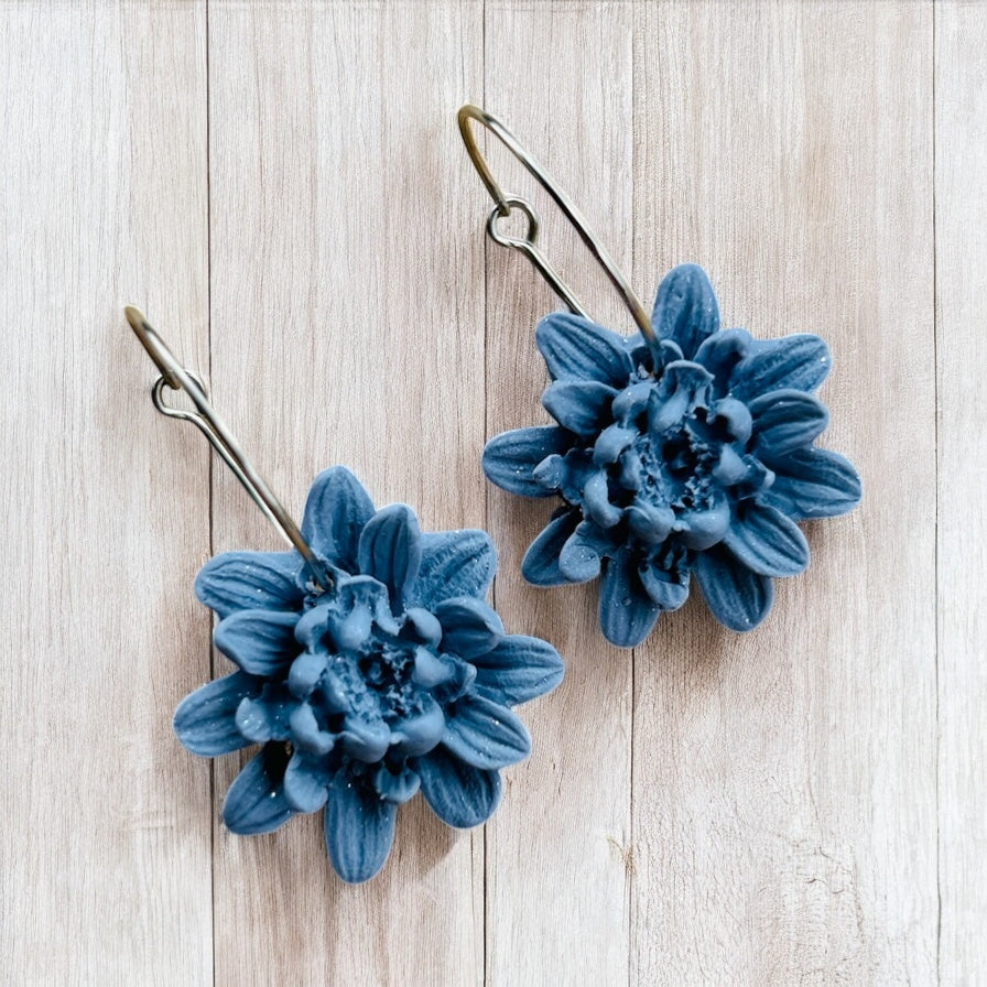 Dahlia Hoop Earrings - Sienna Sews