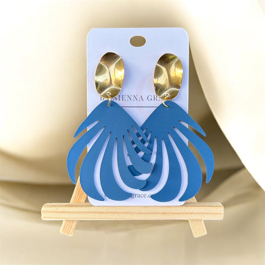 Sculpted Wave Earrings