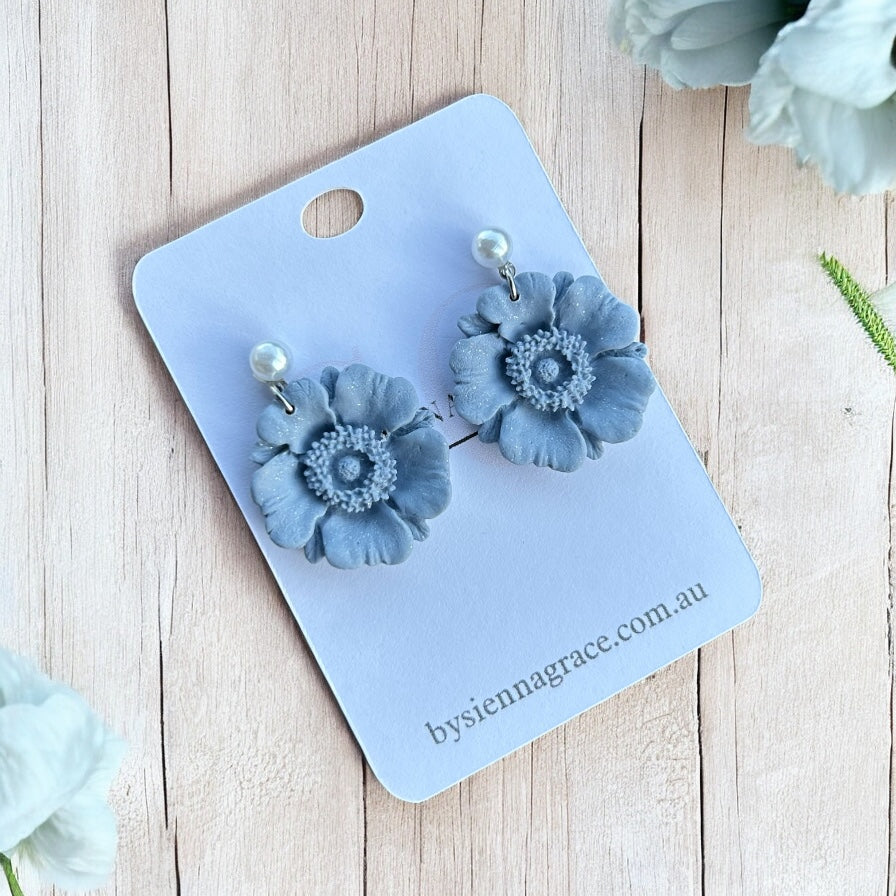 Poppy Dangle Earrings - Sienna Sews