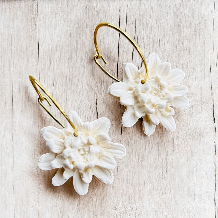 Dahlia Hoop Earrings - Sienna Sews