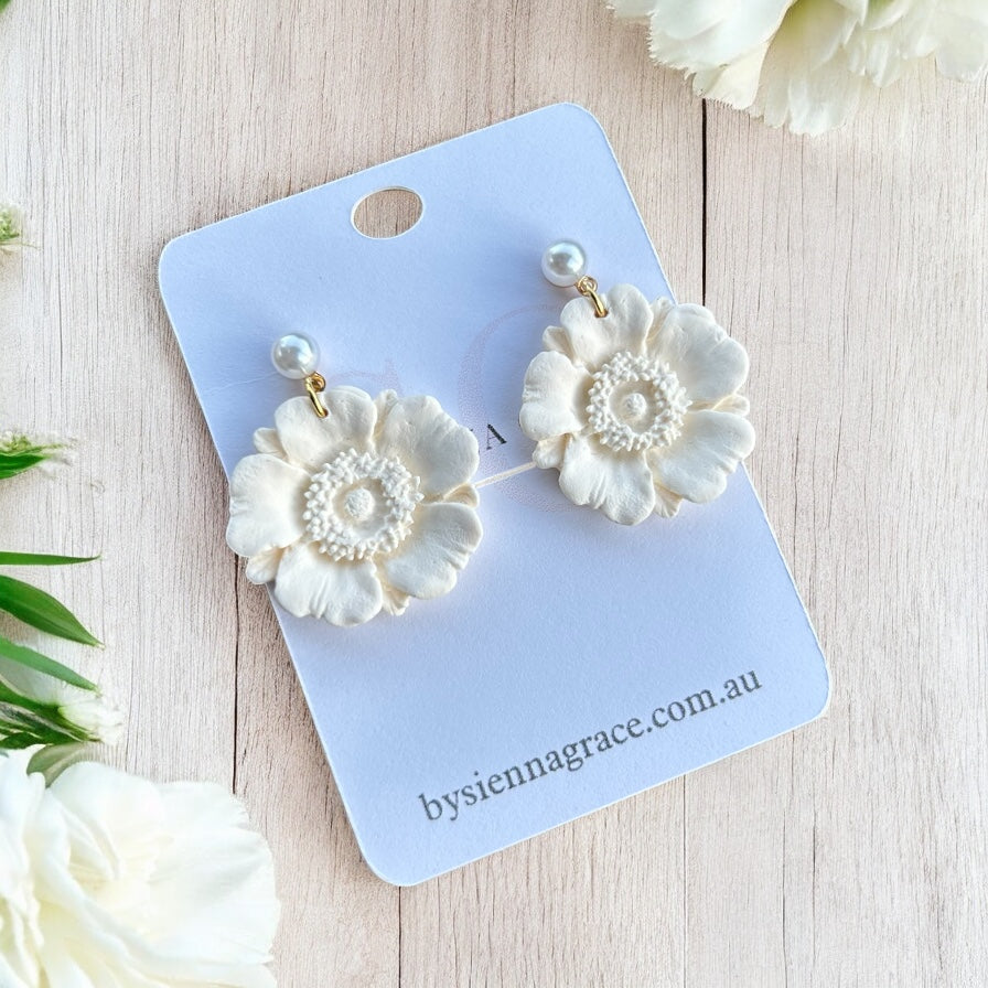 Poppy Dangle Earrings - Sienna Sews