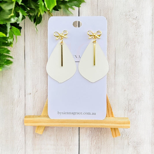 Elegant Bow Tear Drops - Sienna Sews