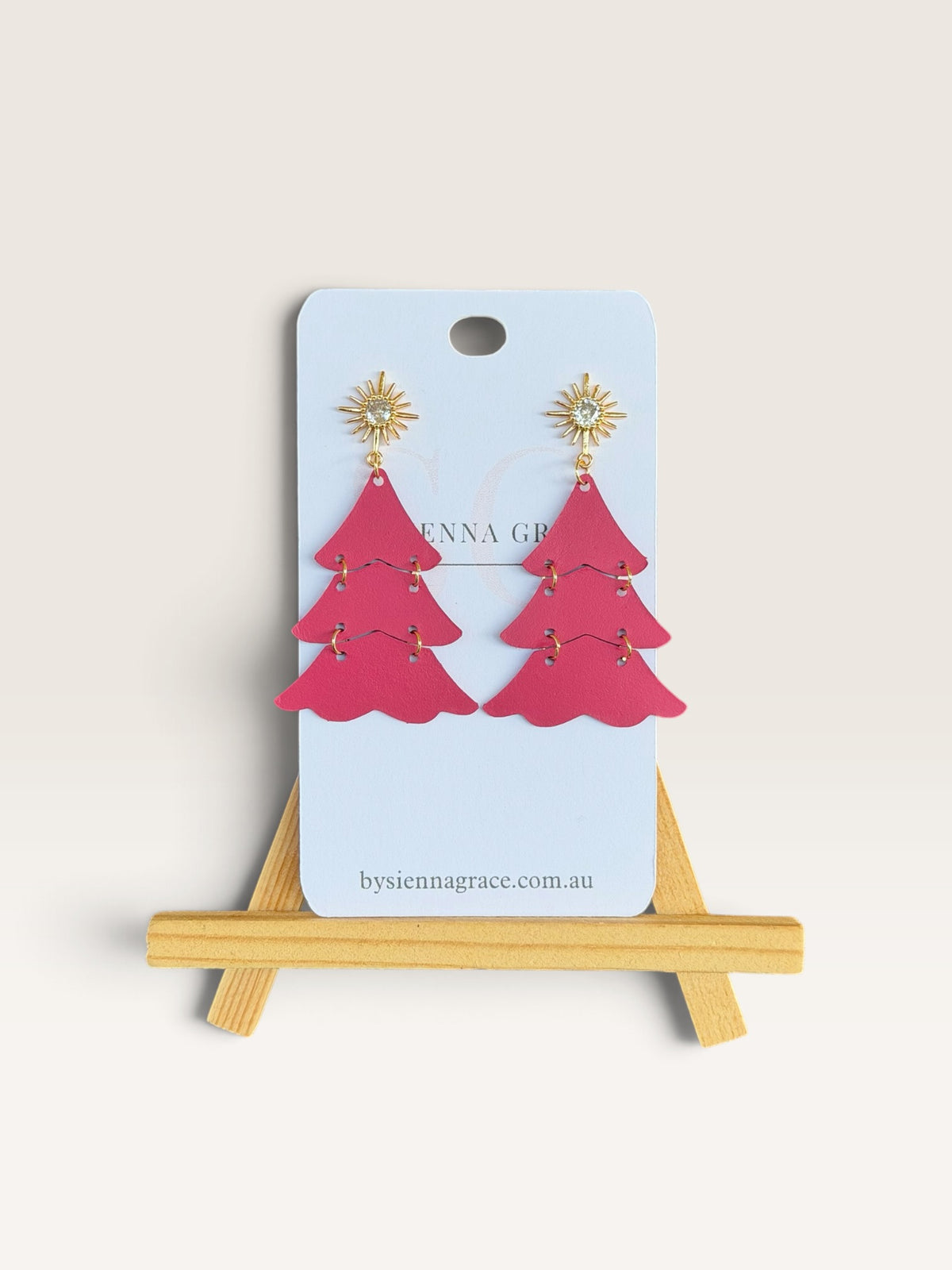 Pink Christmas Trees - Sienna Sews