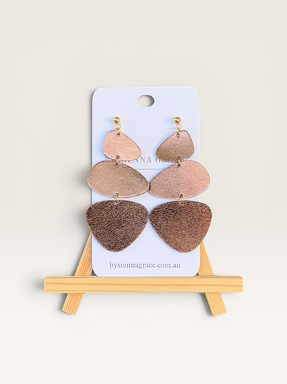 Metallic Brown Pebbles