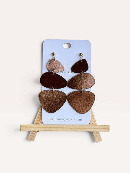 Metallic Brown Pebbles