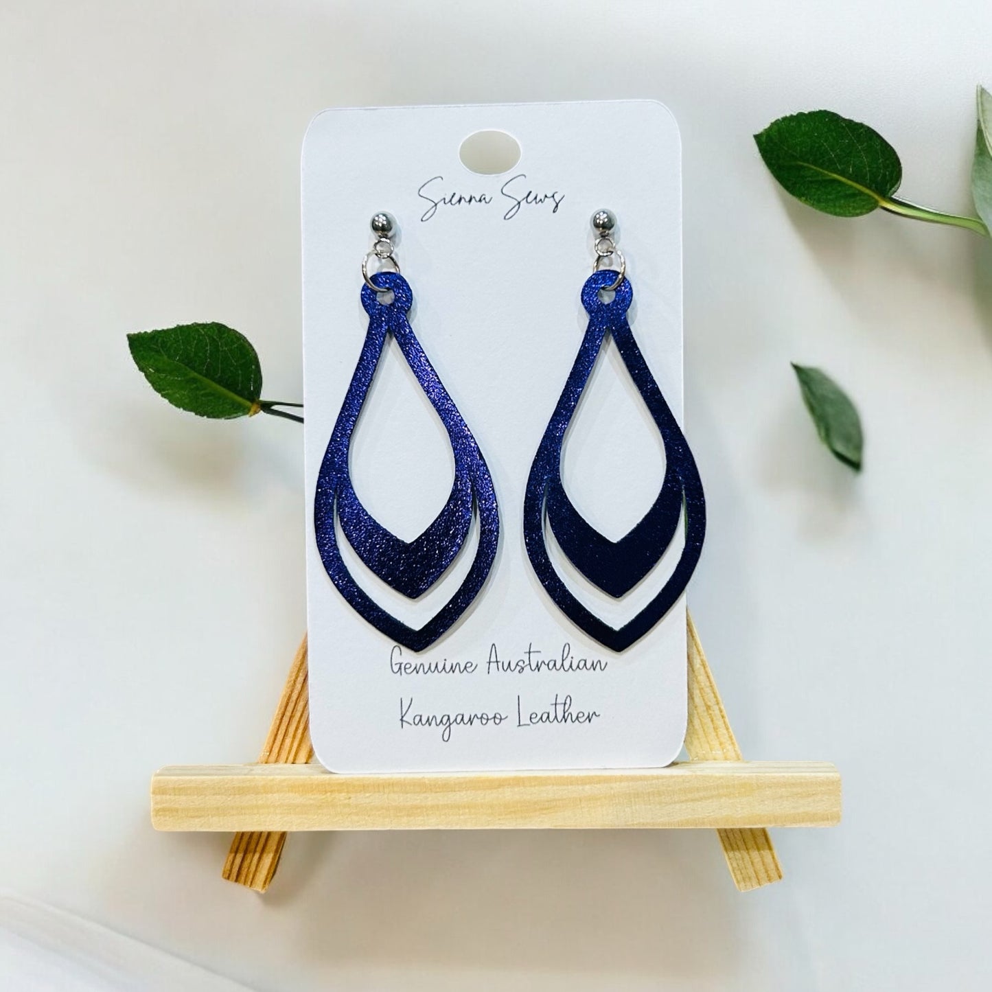 Teardrop Earrings - Sienna Sews