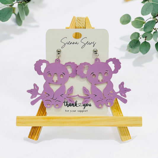 Koala Earrings