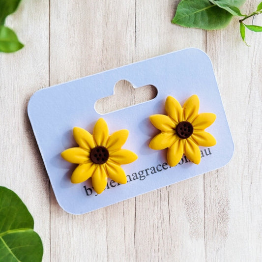 Sunflower Stud Earrings