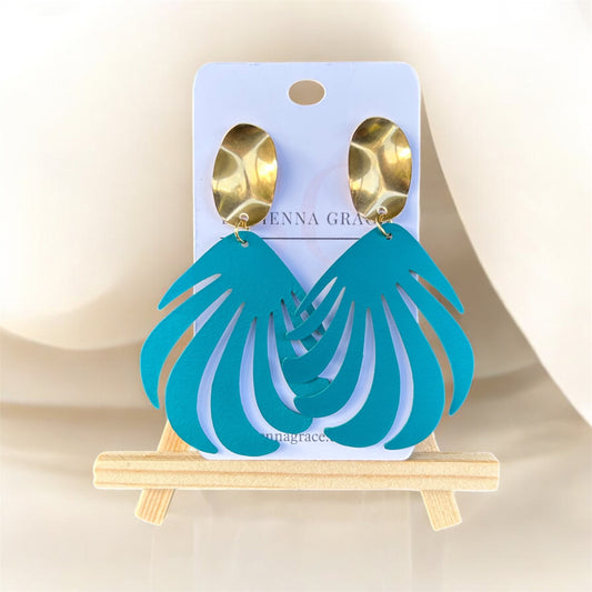 Sculpted Wave Earrings