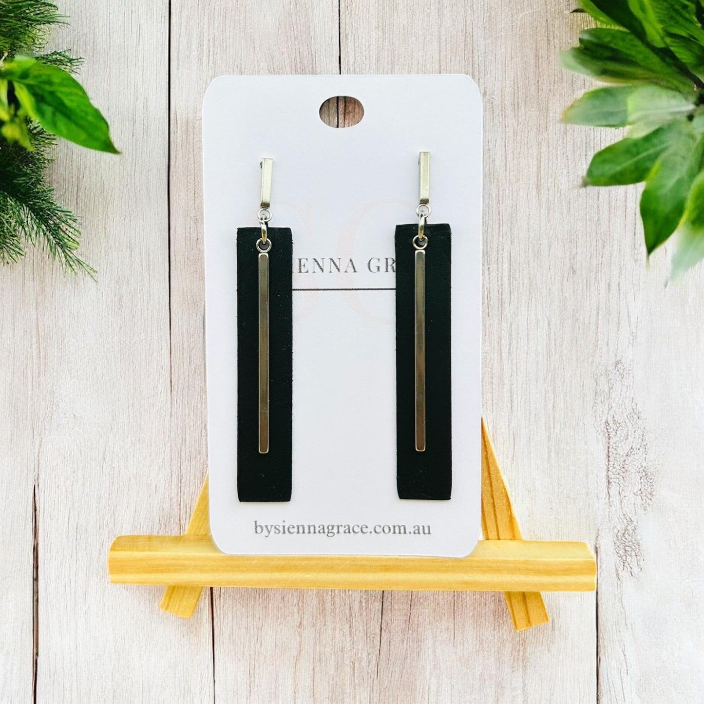 Elegant Drop Bar Earrings - Sienna Sews