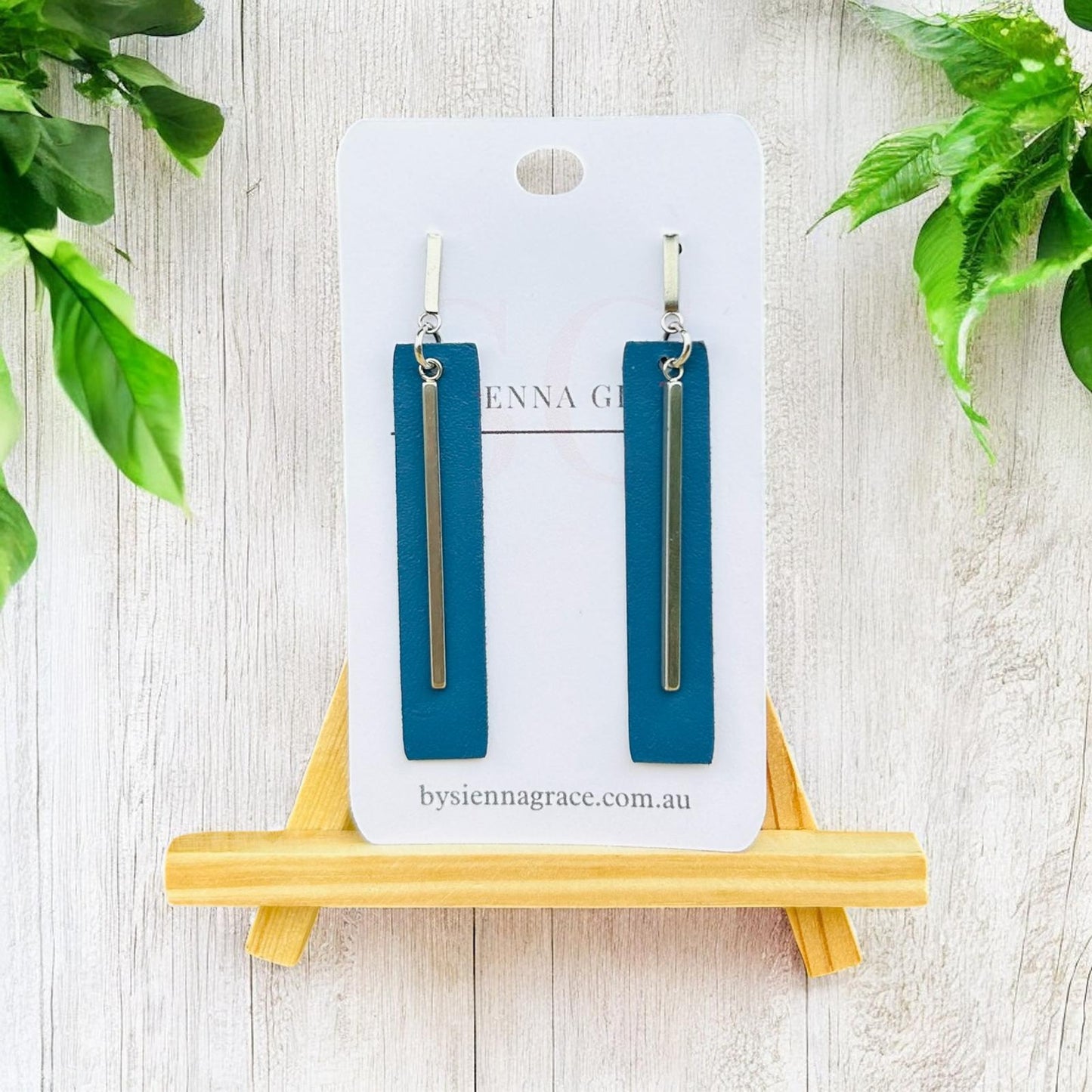 Elegant Drop Bar Earrings - Sienna Sews